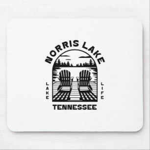 Norris Lake Tennessee Outdoors Vintage 1 Mouse Pad