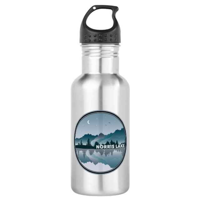 Norris Lake Tennessee Reflection 532 Ml Water Bottle (Front)