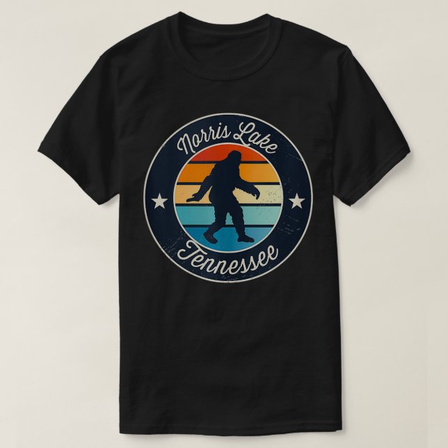 Norris Lake Tennessee Souvenir  T-Shirt (Design Front)
