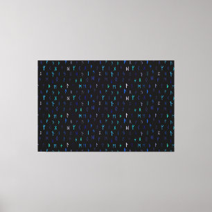 Norse At Night Canvas Print