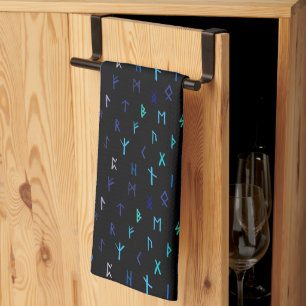 Norse At Night Kitchen Towel