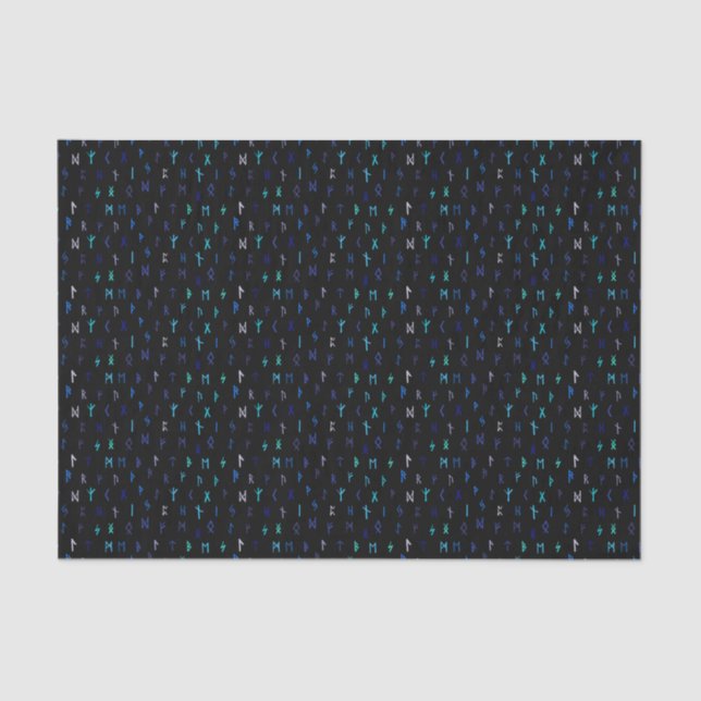 Norse At Night Tissue Paper (Front)