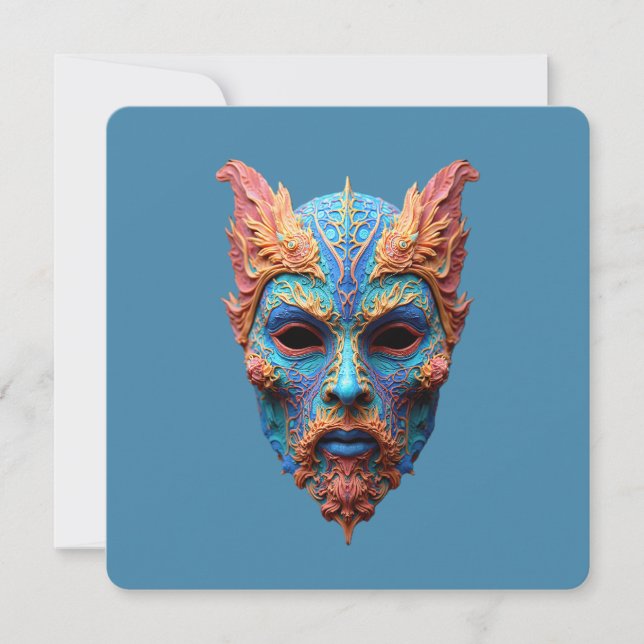 Norse God Odin Invitation (Front)