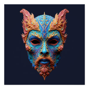 Norse God Odin Poster