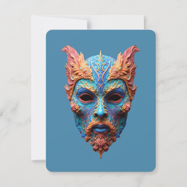 Norse God Odin RSVP Card (Front)