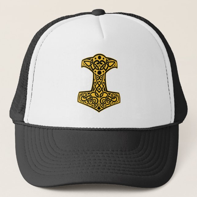 Norse Hammer Trucker Hat (Front)