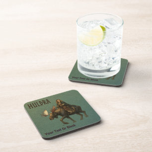 Norse Huldra Forest Woman Coaster