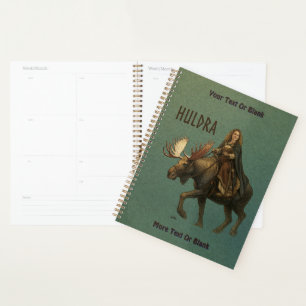 Norse Huldra Forest Woman Planner