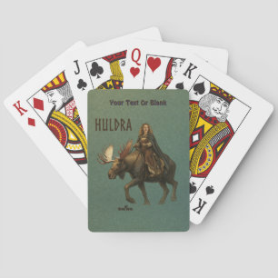 Norse Huldra Forest Woman Playing Cards