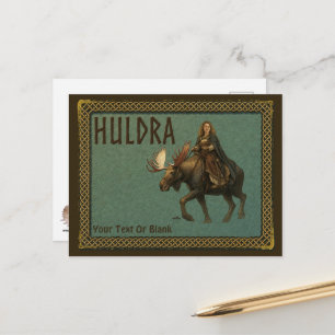 Norse Huldra Forest Woman Postcard