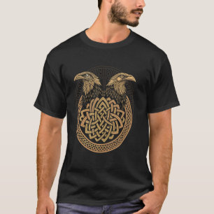 Norse Knotwork - Viking Raven T-Shirt