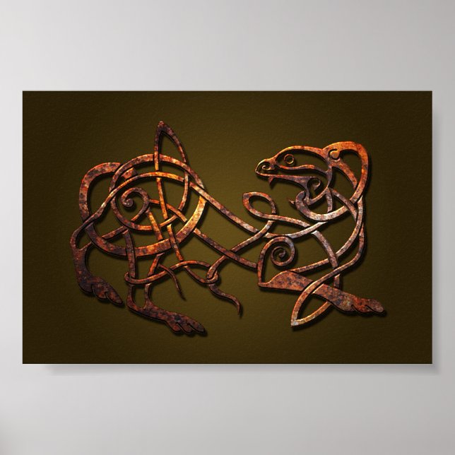 Norse Lion Poster (Front)