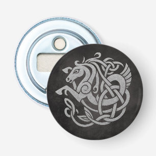 Norse Mythic Horse Knot Design Bottle Opener