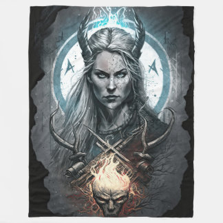 Norse Mythology Freya Blanket