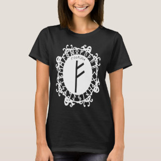 Norse Rune Fortune FEHU Viking Rune Symbol Celtic  T-Shirt