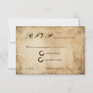 Norse Saga Viking RSVP Response Card