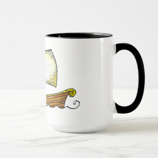 Norse Sailing Ship Coffee Mug