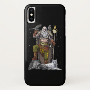 Norse Viking God Odin iPhone X Case