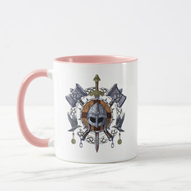 Norse Viking Warrior Armoury Mug (Left)