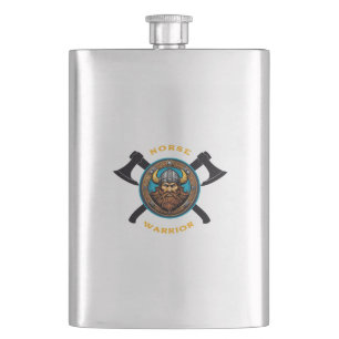 Norse Warrior Flask