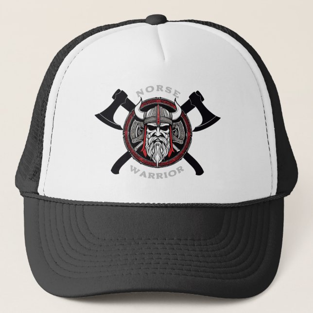 Norse Warrior Trucker Hat (Front)