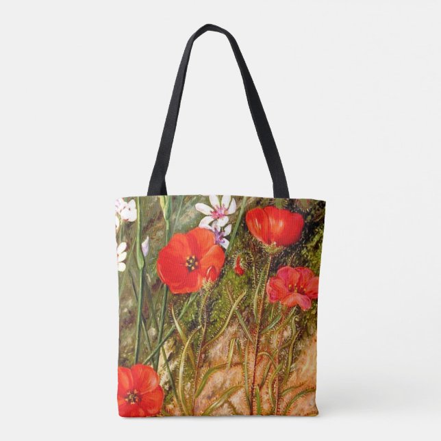 North - A South African Sundew Tote Bag (Back)