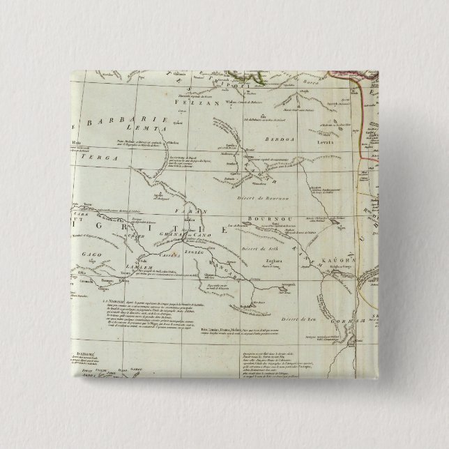 North Africa 2 15 Cm Square Badge (Front)