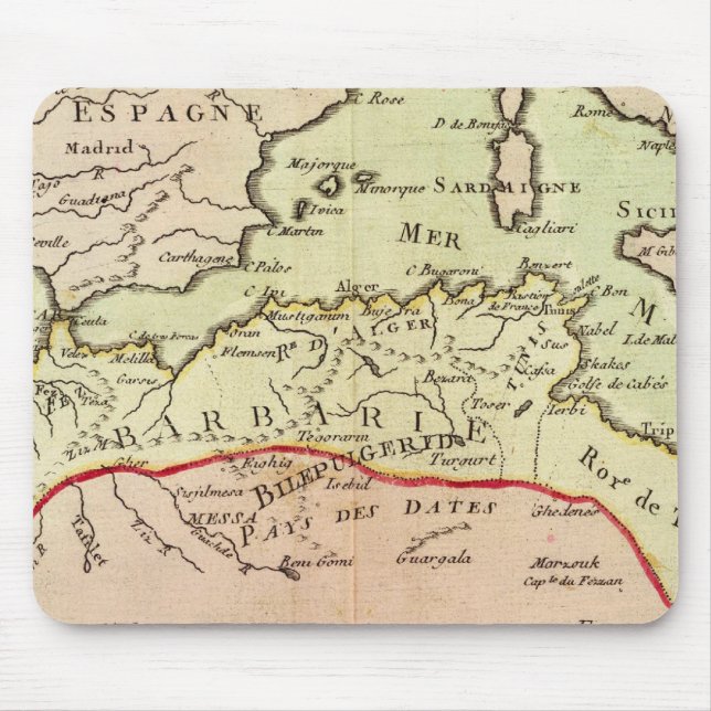 North Africa 2 Mouse Pad (Front)