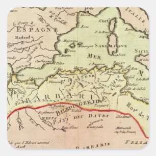 North Africa 2 Square Sticker