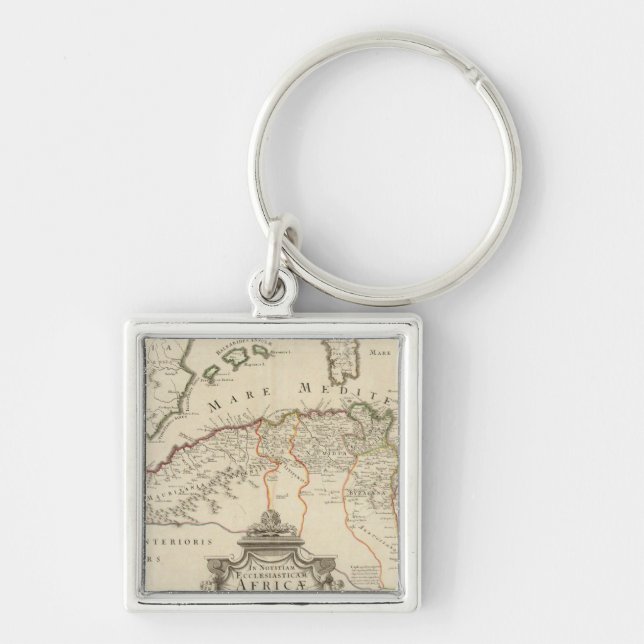 North Africa 3 Key Ring (Front)