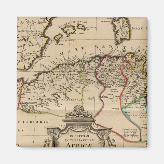 North Africa 3 Magnet (Front)