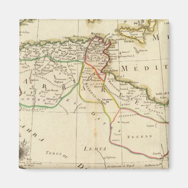 North Africa Magnet (Front)