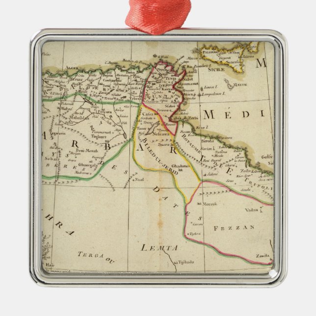 North Africa Metal Tree Decoration (Front)