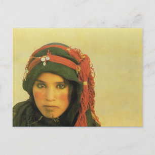 North Africa, Morocco, young Muslim girl Postcard