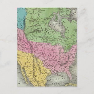 North America 11 Postcard
