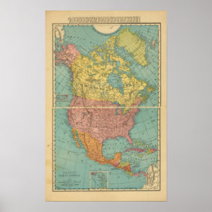 North America 13 Poster