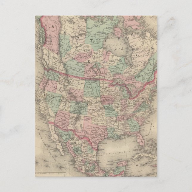 North America 14 Postcard (Front)