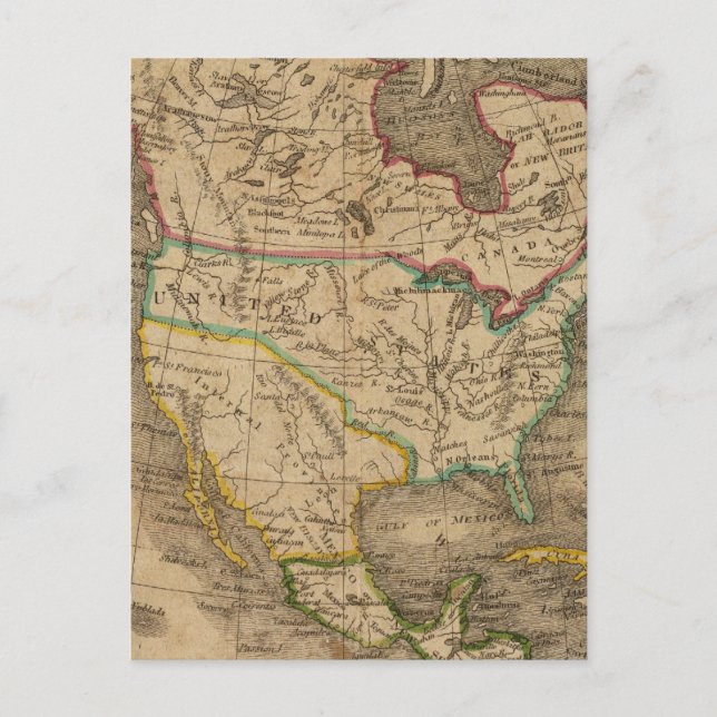 North America 14 Postcard (Front)