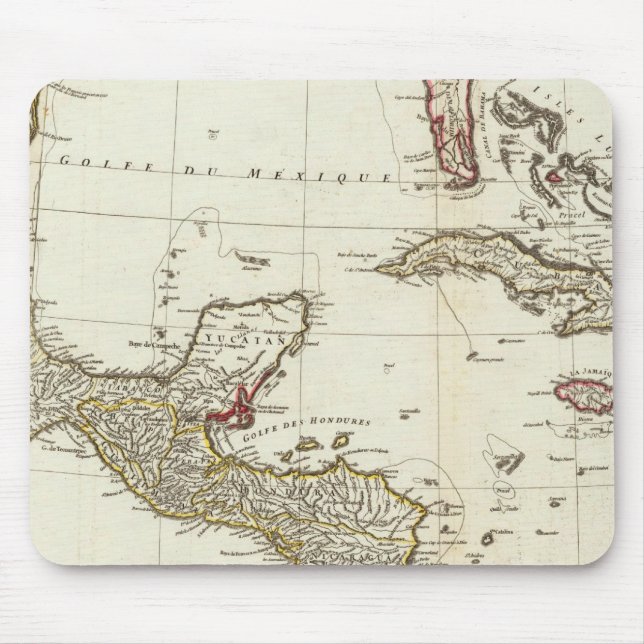 North America 1763 Boundaries Mouse Pad (Front)