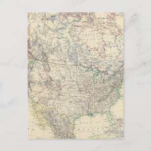 North America 20 Postcard