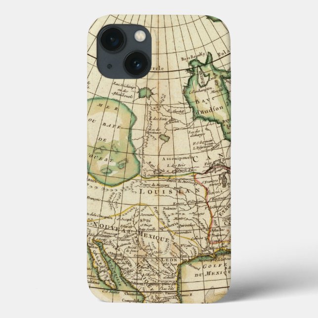 North America 21 Case-Mate iPhone Case (Back)