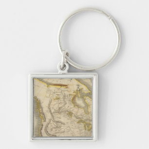 North America 22 Key Ring