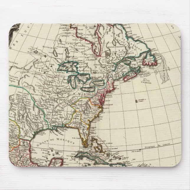North America 24 Mouse Pad (Front)