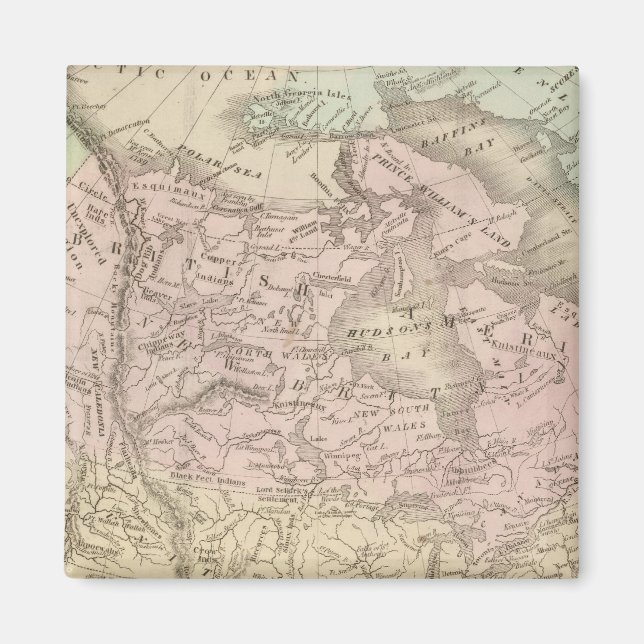 North America 25 Magnet (Front)