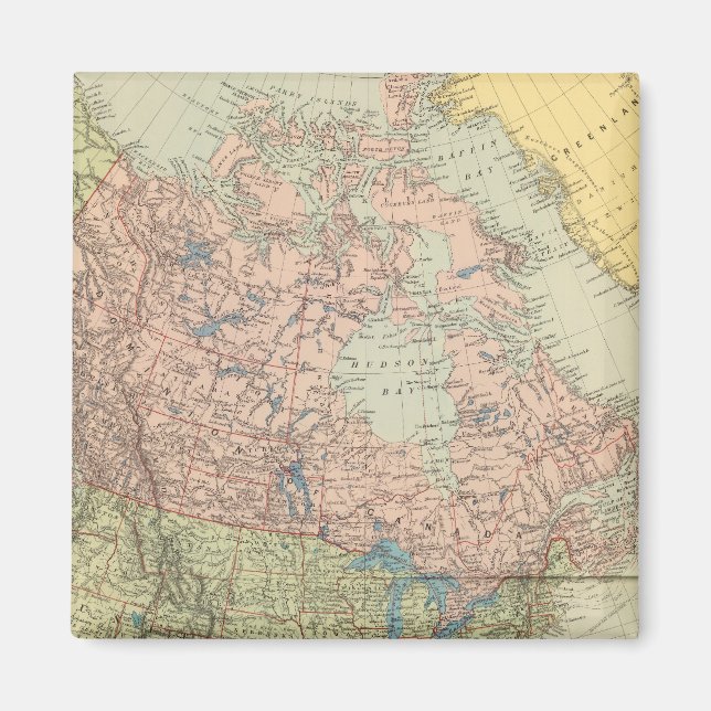 North America 25 Magnet (Front)