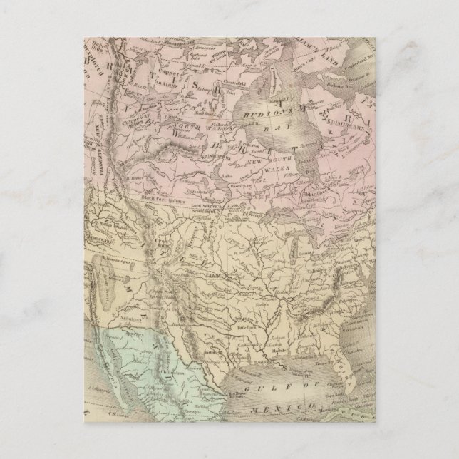 North America 25 Postcard (Front)