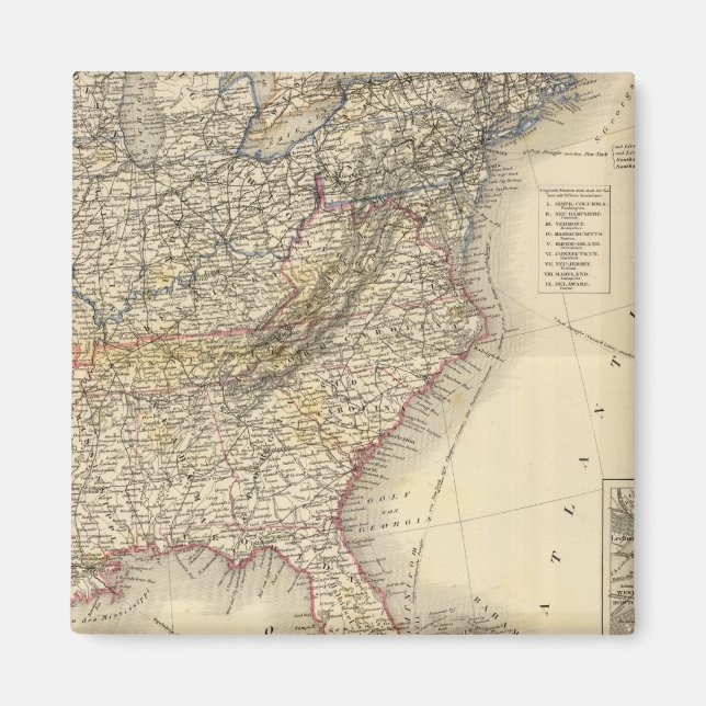 North America 26 Magnet (Front)