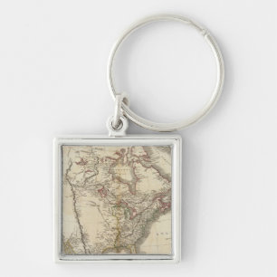 North America 28 Key Ring