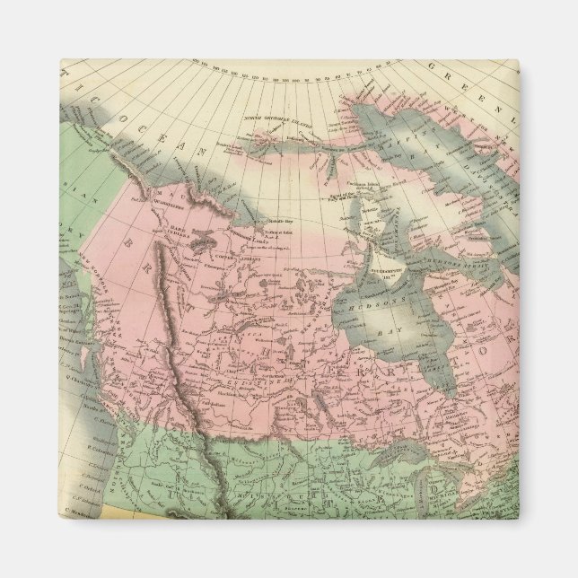 North America 2 Magnet (Front)