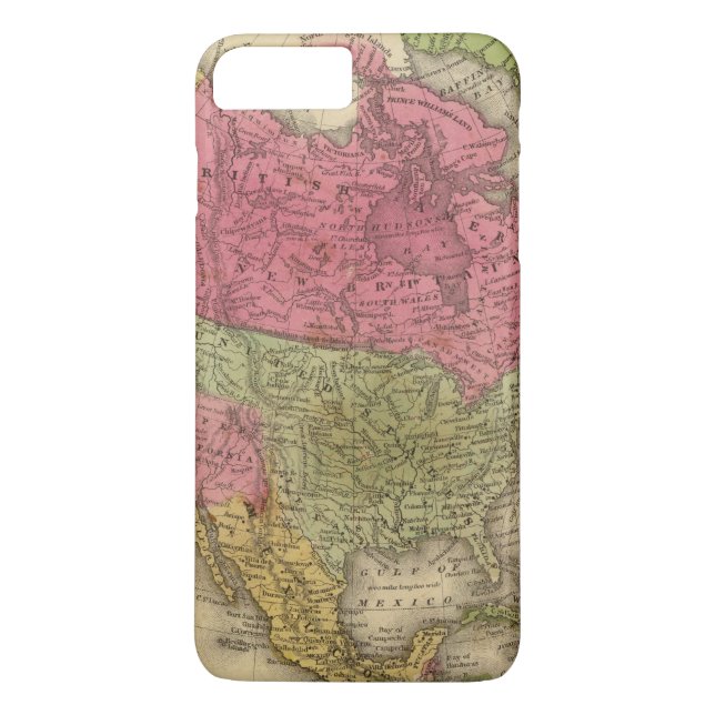 North America 36 Case-Mate iPhone Case (Back)